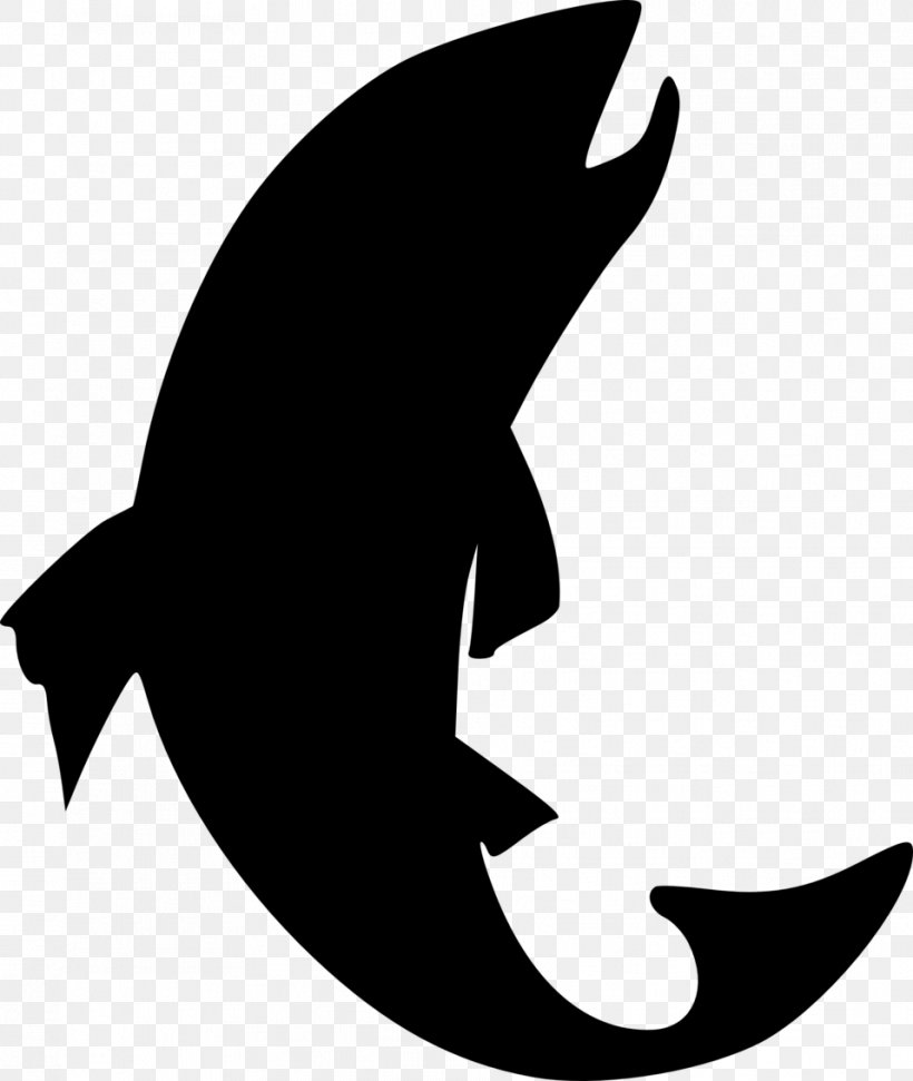 Fish Trout Silhouette Clip Art, PNG, 958x1135px, Fish, Artwork, Bass, Beak, Black Download Free