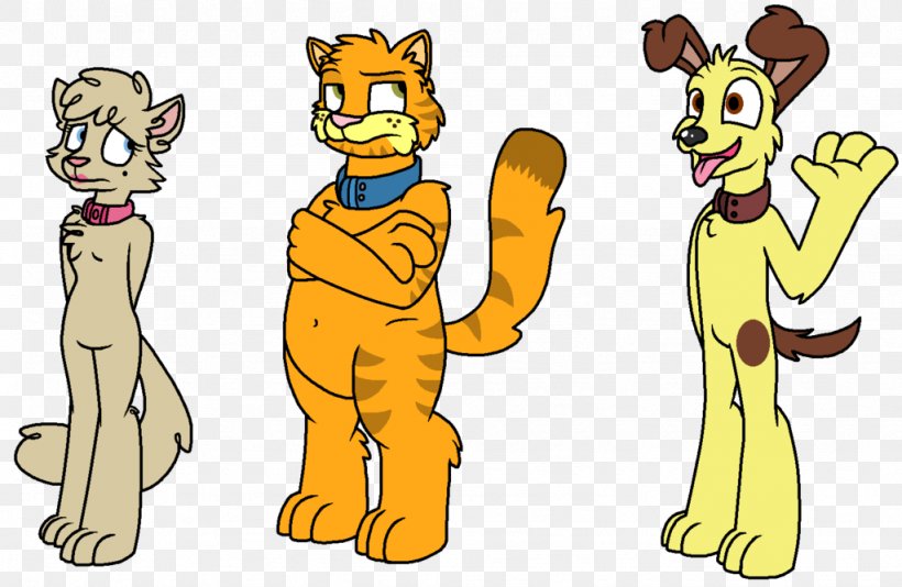 Odie Lion Nermal Garfield Minus Garfield, PNG, 1024x667px, Odie, Animal Figure, Art, Big Cats, Carnivoran Download Free
