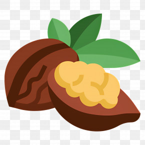 Walnut - Shea Nuts With Leaves PNG