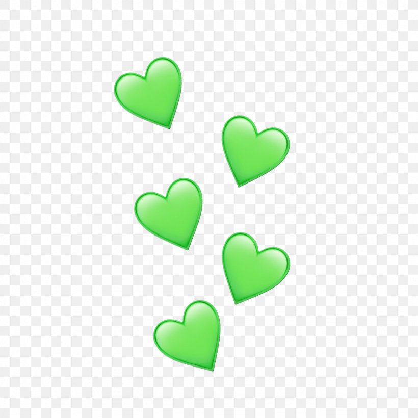 Love Heart Emoji, PNG, 1024x1024px, Heart, Emoji, Emoticon, Green, Leaf Download Free