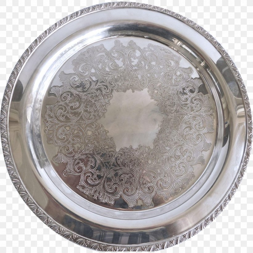 Silver Tray Ruby Lane, PNG, 1910x1910px, Silver, Metal, Ruby Lane, Tray Download Free