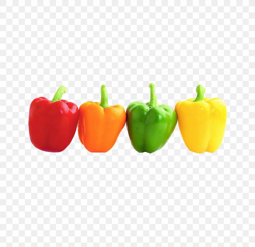 Bell Pepper Yellow Pepper Vegetable Food Pungency, PNG, 1024x992px, Bell Pepper, Bell Peppers And Chili Peppers, Capsaicin, Capsicum, Capsicum Annuum Download Free