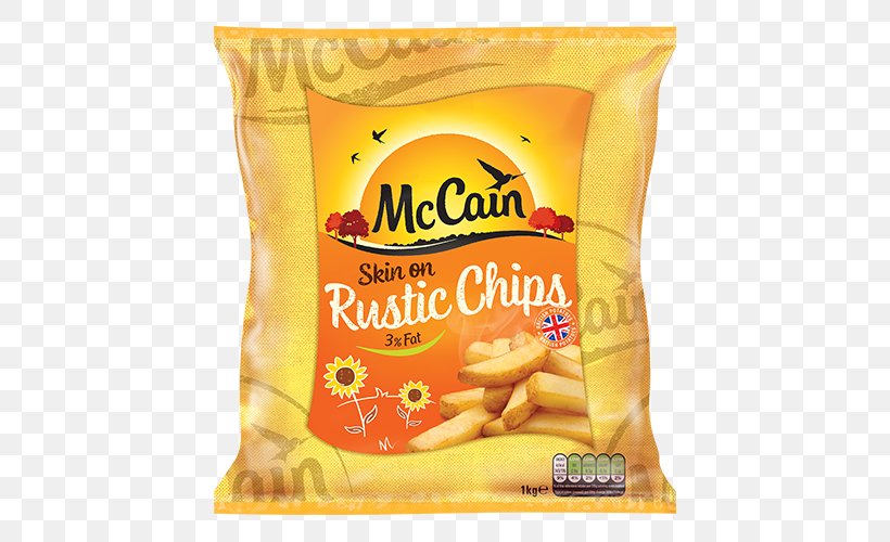 Potato Chip French Fries McCain Foods Flavor, PNG, 500x500px, Potato Chip, Cooking, Crinklecutting, Flavor, Food Download Free