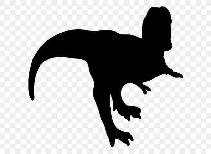 Tyrannosaurus Stegosaurus Dinosaur Stencil Clip Art, PNG, 600x600px, Tyrannosaurus, Animal, Beak, Black, Black And White Download Free