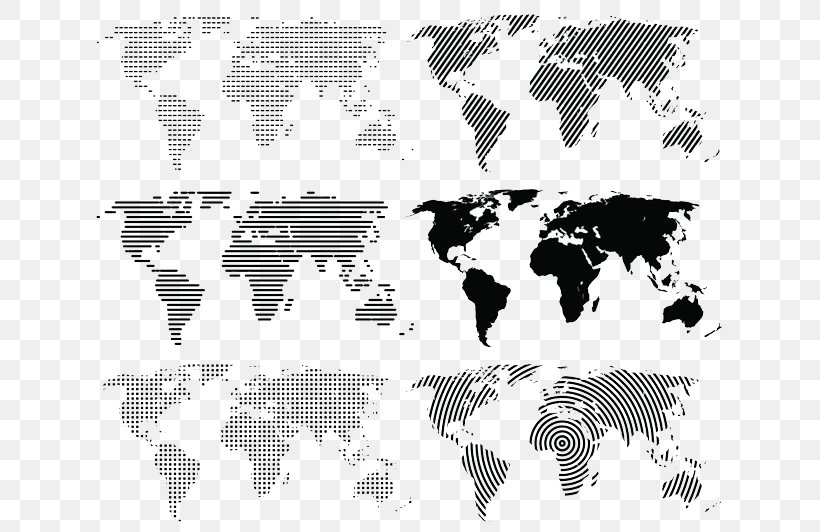 World Map Wall Decal, PNG, 650x532px, World, Atlas, Black And White, Cartography, Continent Download Free
