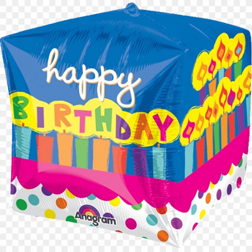 Balloon Happy Birthday Party Birthday Cake, PNG, 1000x1000px, Balloon, Anniversary, Birthday, Birthday Cake, Cupcake Download Free