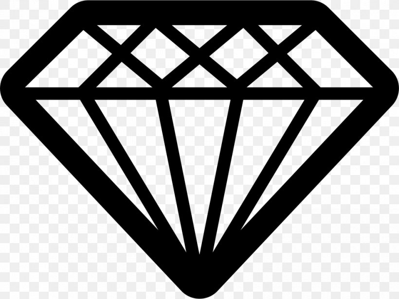Diamond, PNG, 980x736px, Diamond, Area, Black, Black And White, Cdr Download Free