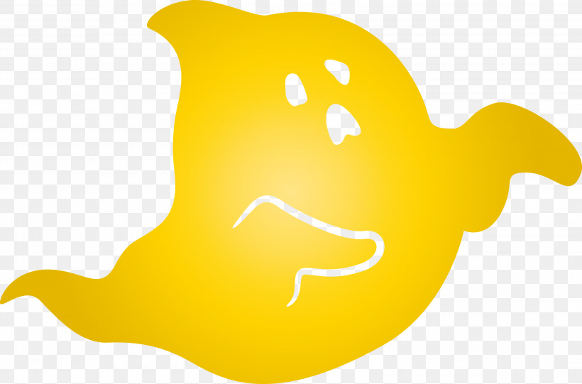 Halloween Ghost, PNG, 3000x1982px, Halloween, Beak, Biology, Birds, Duck Download Free