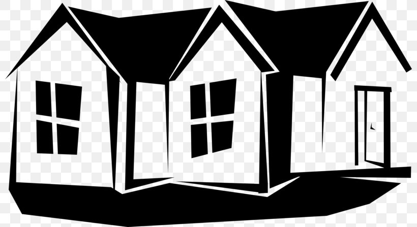 House Clip Art, PNG, 800x447px, House, Area, Black And White, Brand, Facade Download Free