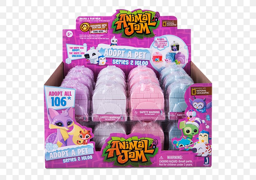 National Geographic Animal Jam Animal Jam Assorted Series 1 Adopt A Pet Toy Fishpond Limited Animal Jam Adopt A Pet Series 2 Igloo Mystery Pack, PNG, 576x576px, National Geographic Animal Jam, Action Toy Figures, Fishpond Limited, Game, Jazwares Inc Download Free