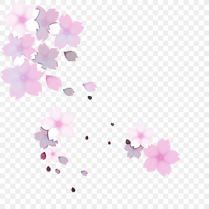 Cherry Blossom, PNG, 1100x1100px, Watercolor, Blossom, Branch, Cherry Blossom, Flower Download Free
