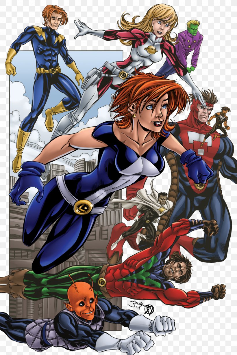 Comics Artist Superhero Cartoon Action & Toy Figures, PNG, 1280x1920px, Watercolor, Cartoon, Flower, Frame, Heart Download Free