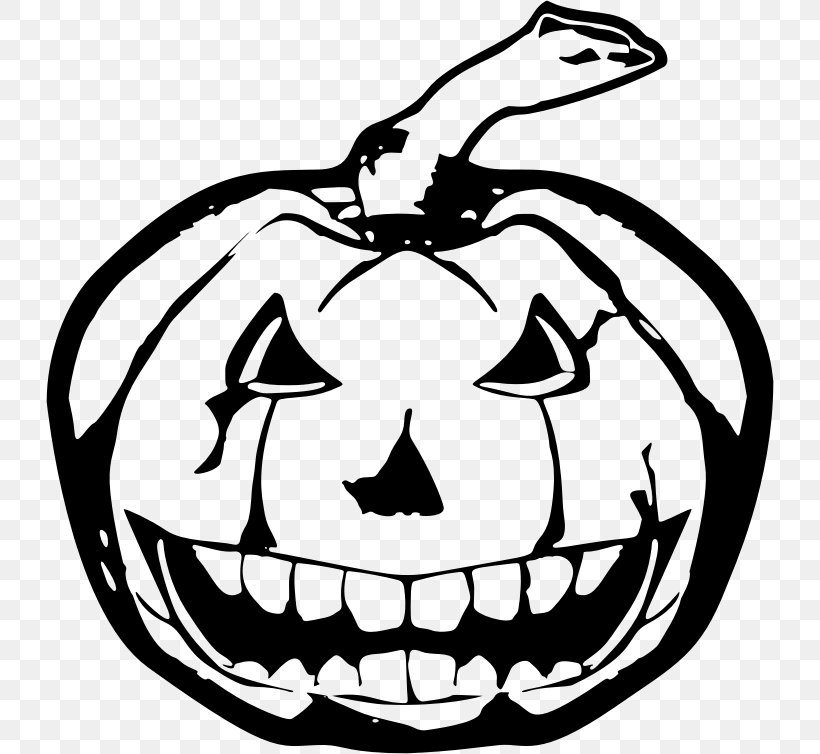 Jack-o'-lantern Halloween Pumpkin Clip Art, PNG, 728x754px, Jacko Lantern, Artwork, Ball, Black And White, Drawing Download Free