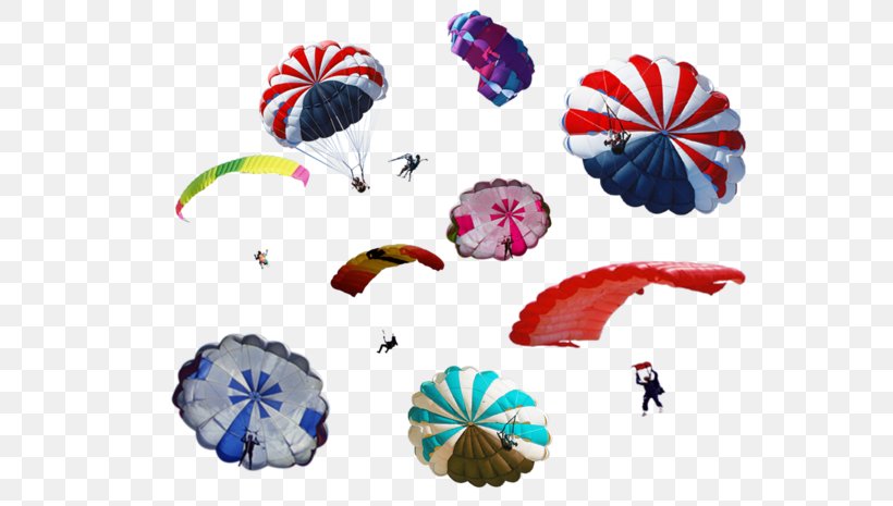 Parachuting Parachute Skydiver 素材公社 Graphics, PNG, 600x465px, Parachuting, Advertising, Air Sports, Organism, Parachute Download Free