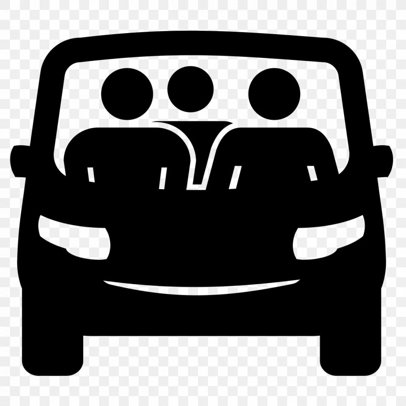 Carpool Carsharing Real-time Ridesharing Sharing Economy, PNG, 1200x1200px, Car, Black, Black And White, Car Park, Carpool Download Free