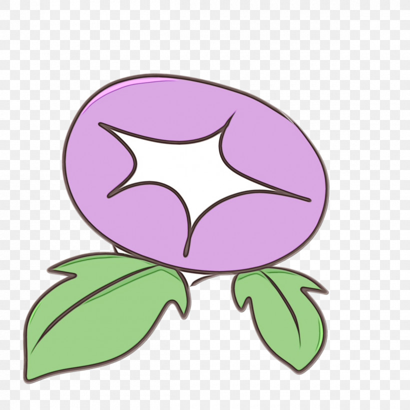 Leaf Flower Cartoon Green M-tree, PNG, 1200x1200px, Watercolor, Biology, Cartoon, Flower, Green Download Free