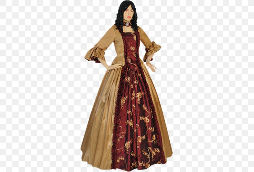 Ball Gown Renaissance Dress English Medieval Clothing, PNG, 555x555px, Gown, Ball, Ball Gown, Burgundy, Clothing Download Free
