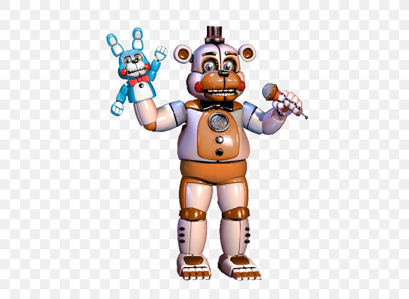 Five Nights At Freddy's: Sister Location Five Nights At Freddy's 2 FNaF World Five Nights At Freddy's 3 Freddy Fazbear's Pizzeria Simulator, PNG, 500x600px, Fnaf World, Action Figure, Animatronics, Figurine, Game Download Free