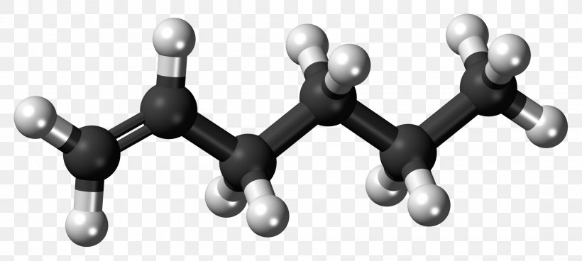 1-Hexene Ball-and-stick Model Double Bond Alkene, PNG, 2223x1000px, Hexene, Alkene, Alphaolefin, Ballandstick Model, Chemical Bond Download Free