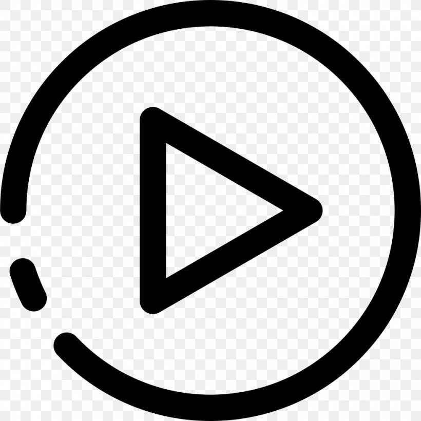 Media Player Video, PNG, 980x980px, Media Player, Area, Black And White, Brand, Digital Media Player Download Free