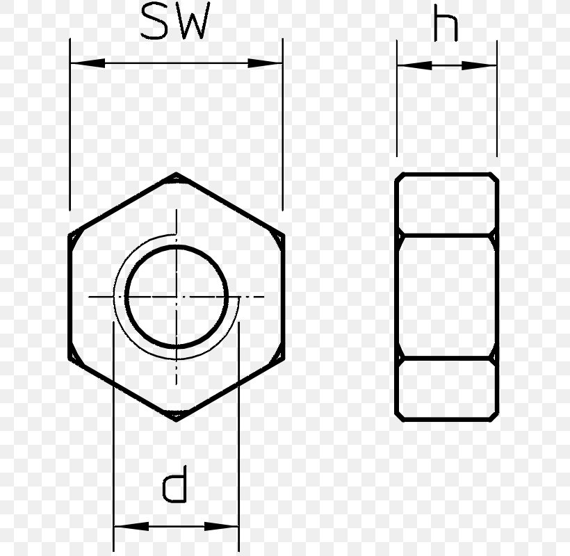 Nut Manufacturing Screw Machine /m/02csf, PNG, 629x800px, Nut, Area, Artwork, Black And White, Drawing Download Free