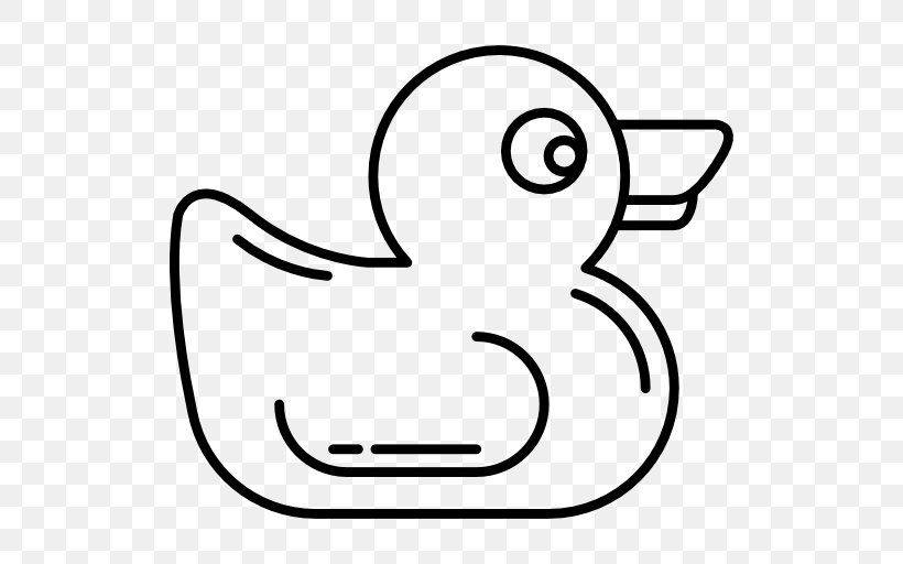American Pekin Rubber Duck Clip Art, PNG, 512x512px, American Pekin, Area, Black, Black And White, Donald Duck Download Free