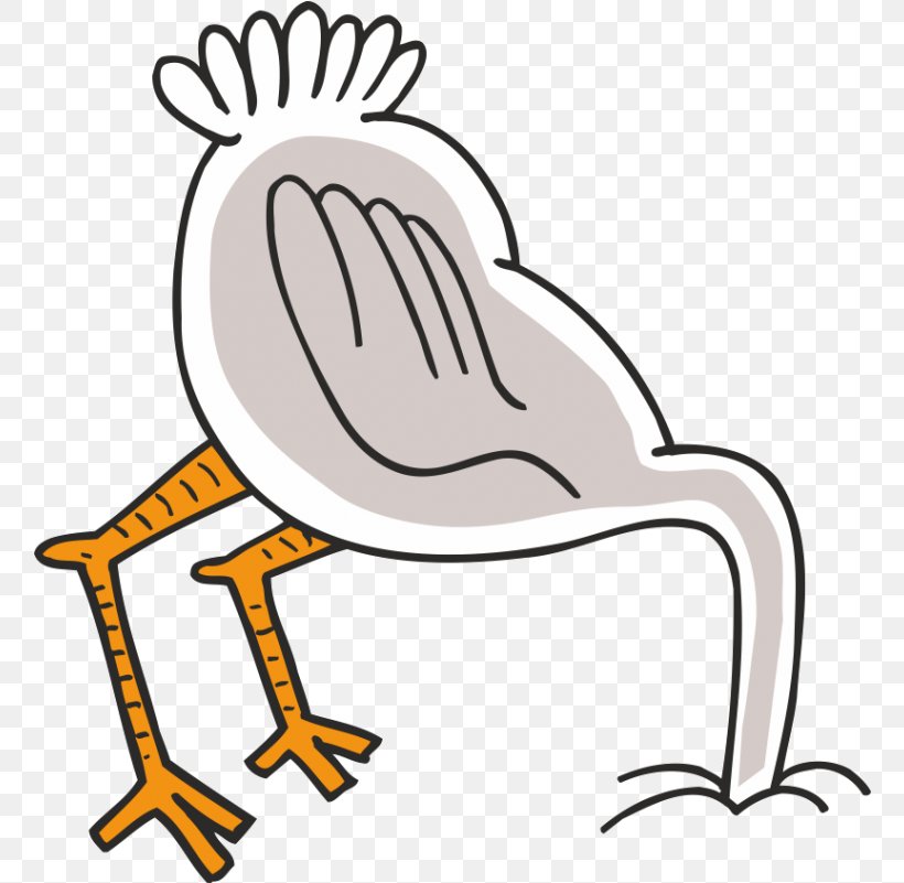 Bird Line Drawing, PNG, 760x801px, Common Ostrich, Animal, Beak, Bird, Cartoon Download Free