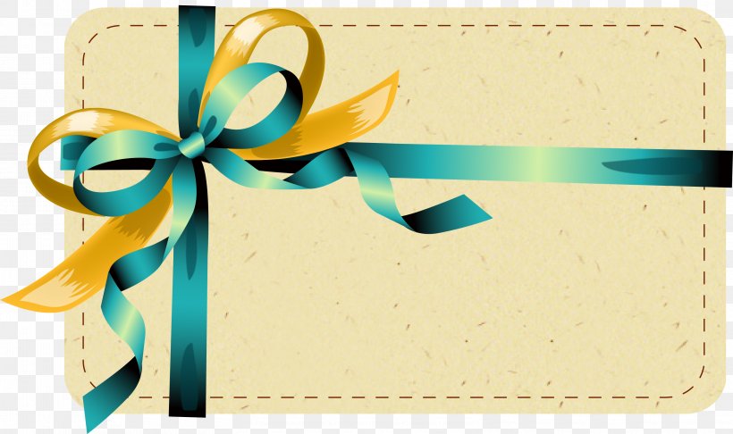 Gift Card Ribbon Voucher Designer, PNG, 3145x1865px, Gift, Balloon, Birthday, Blue, Box Download Free