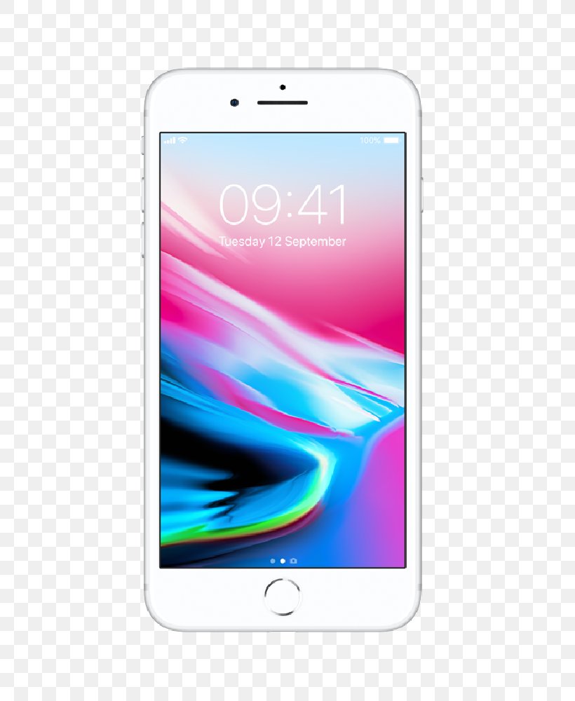 IPhone X IPhone 7 Apple IPhone 8 Plus (64GB, Silver) IOS, PNG, 600x1000px, 64 Gb, Iphone X, Apple, Apple Iphone 8, Apple Iphone 8 Plus Download Free