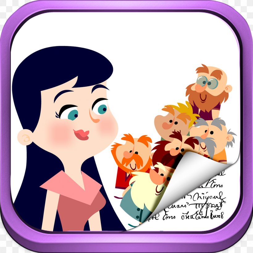 Snow White Seven Dwarfs App Store Screenshot, PNG, 1024x1024px, Snow White, App Store, Apple, Book, Character Download Free
