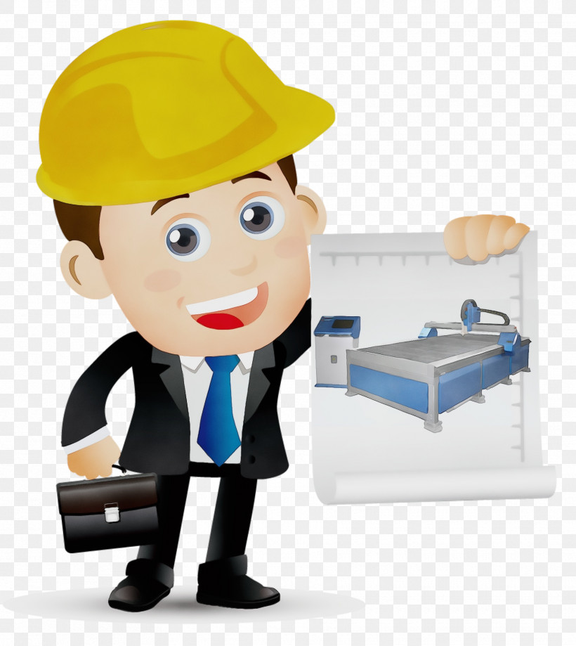 Cartoon Job Construction Worker White-collar Worker Employment, PNG, 1825x2046px, Watercolor, Business, Cartoon, Construction Worker, Employment Download Free