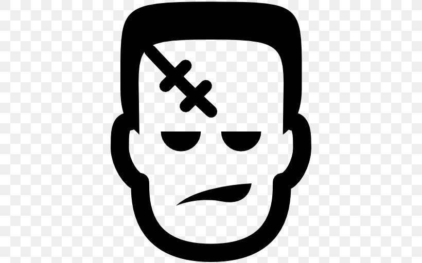 Frankenstein's Monster Computer Icons, PNG, 512x512px, Frankenstein, Black And White, Face, Facial Expression, Frankenstein S Monster Download Free