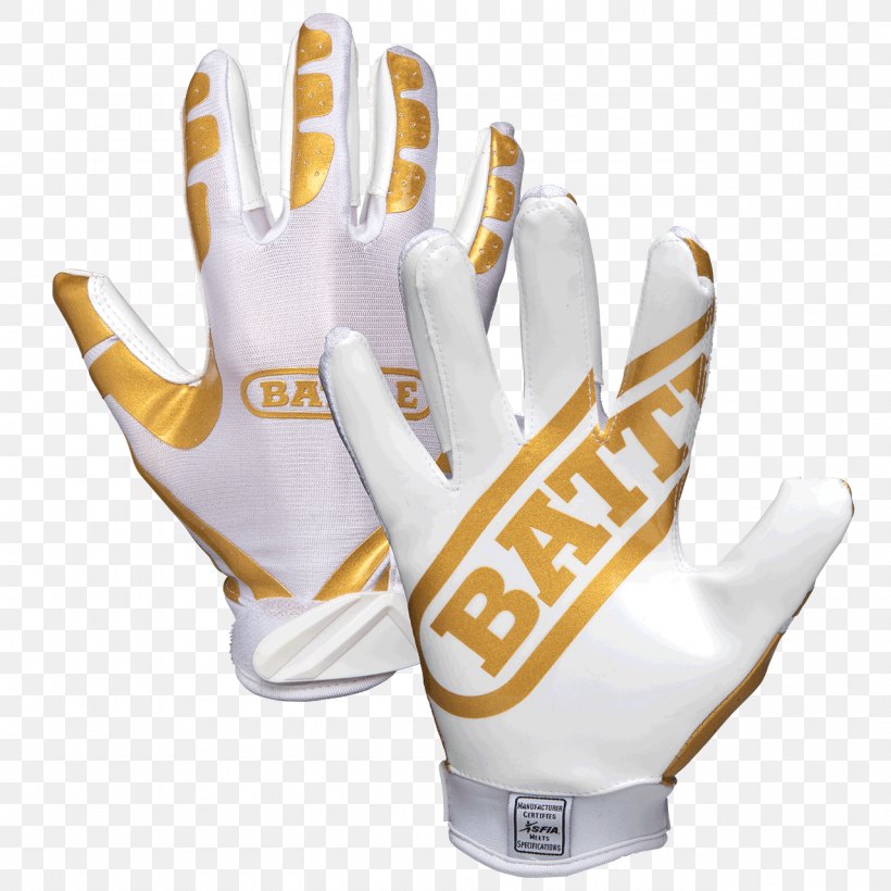 white wide receiver gloves