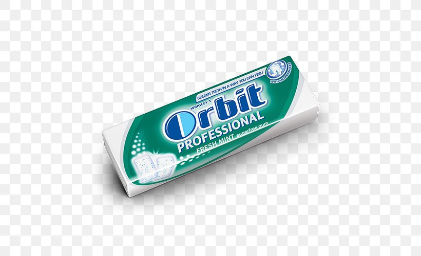 Chewing Gum Orbit Mentha Spicata Mint Wrigley Company, PNG, 500x500px, Chewing Gum, Brand, Chewing, Guma, Mentha Spicata Download Free