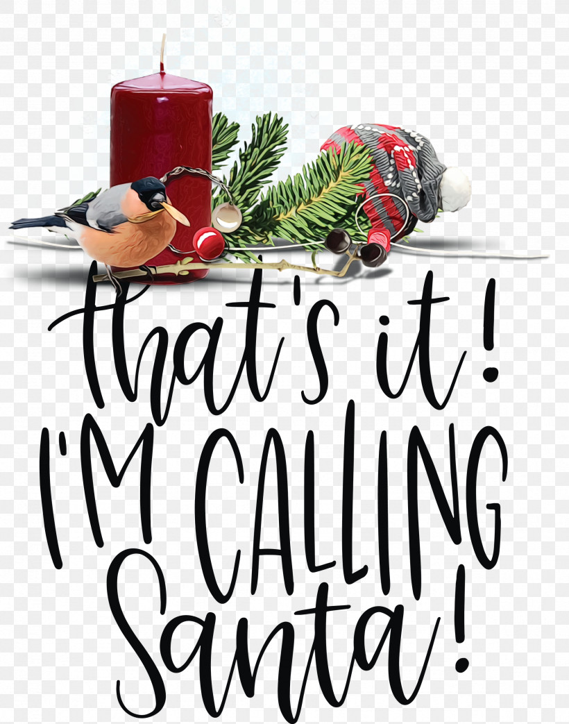 Christmas Day, PNG, 2358x3000px, Calling Santa, Candy Cane, Christmas, Christmas Day, Christmas Gift Download Free