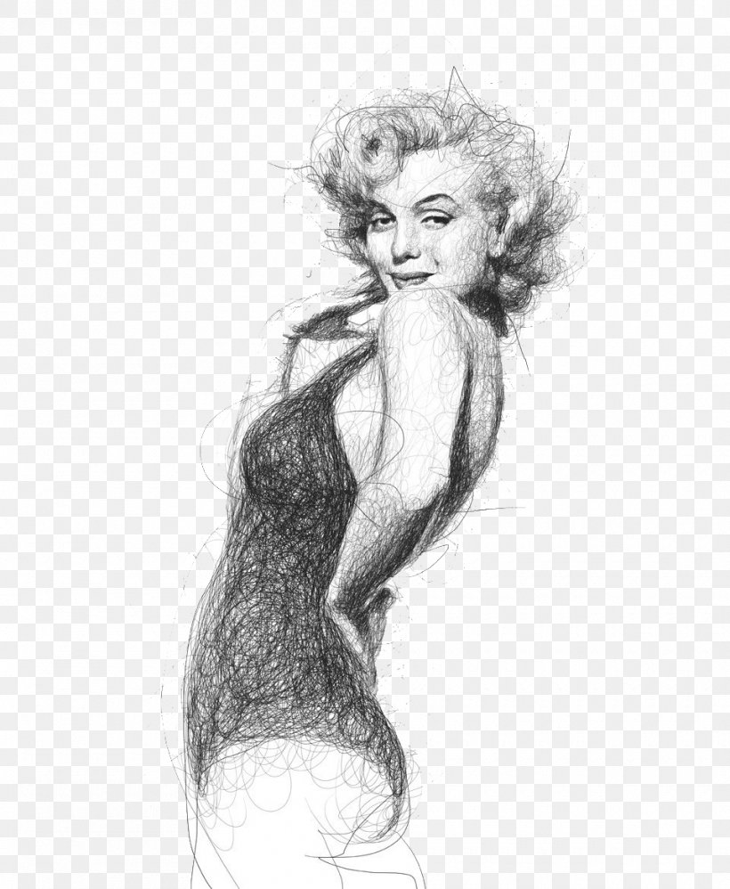 Marilyn Monroe Drawing Pencil Sketch, PNG, 960x1169px, Marilyn Monroe, Arm, Art, Artwork, Black And White Download Free