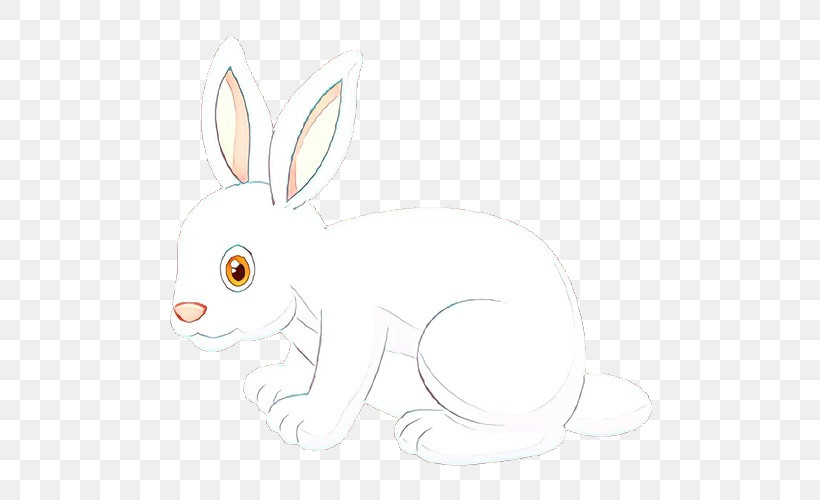 Rabbit White Hare Rabbits And Hares Animal Figure, PNG, 500x500px, Rabbit, Animal Figure, Hare, Rabbits And Hares, Snout Download Free