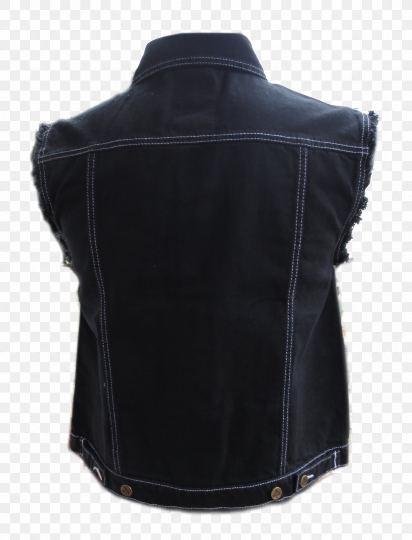 Gilets Sleeve Black M, PNG, 1864x2440px, Gilets, Black, Black M, Outerwear, Sleeve Download Free