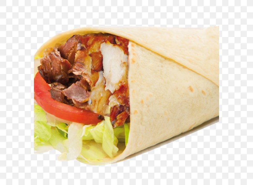 Korean Taco Gyro Wrap Shawarma Burrito, PNG, 600x600px, Korean Taco, American Food, Burrito, Cuisine, Dish Download Free