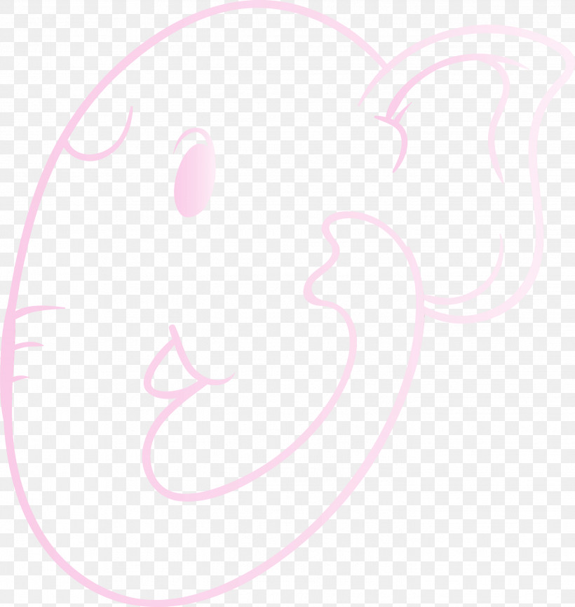 Character Pink M Pattern Computer Circle, PNG, 2842x3000px, Ganesh Chaturthi, Biology, Character, Chavathi, Chouthi Download Free