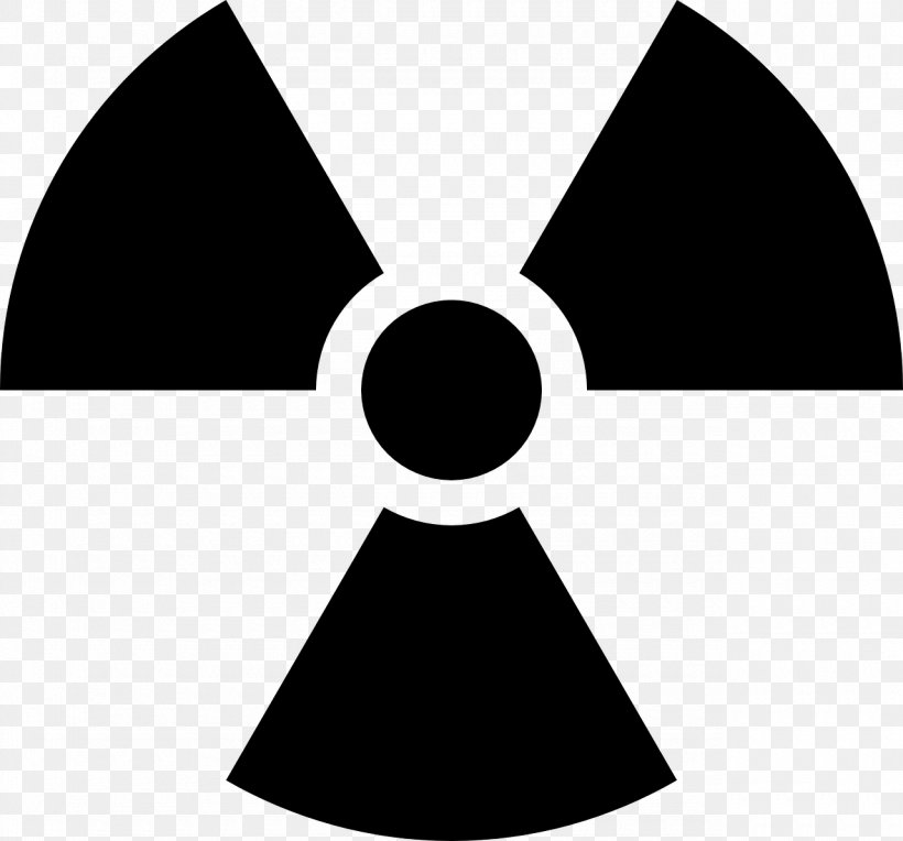 Radioactive Decay Radiation Hazard Symbol Trefoil Biological Hazard, PNG, 1280x1194px, Radioactive Decay, Biological Hazard, Black, Black And White, Hazard Download Free