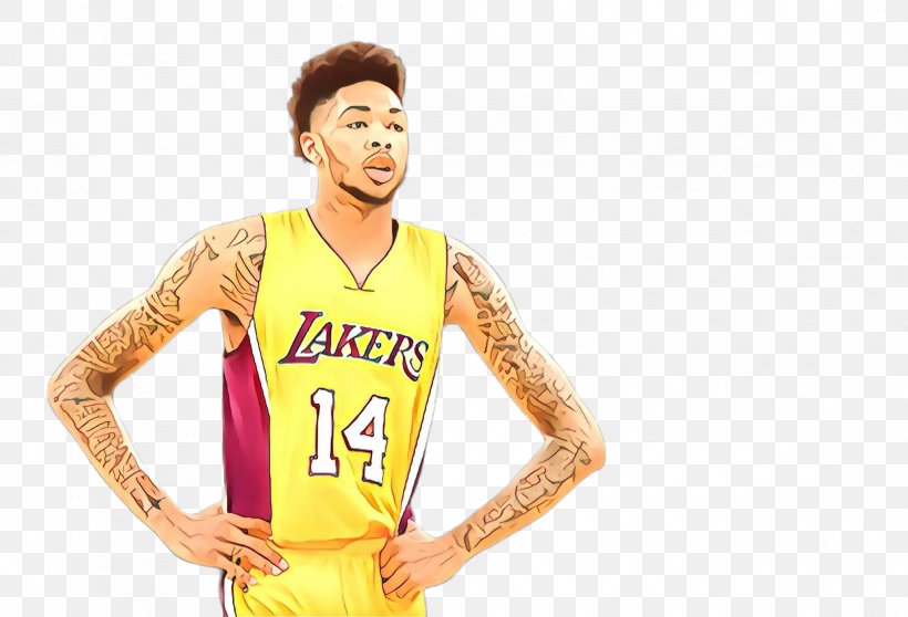 Sportswear Jersey Yellow Player Basketball Player, PNG, 2424x1651px, Cartoon, Basketball Player, Jersey, Player, Sleeve Download Free