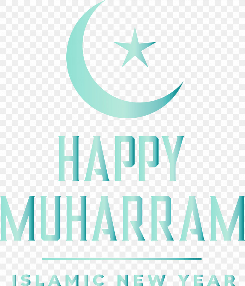 Text Font Logo Aqua Line, PNG, 2575x3000px, Muharram, Aqua, Happy Muharram, Line, Logo Download Free