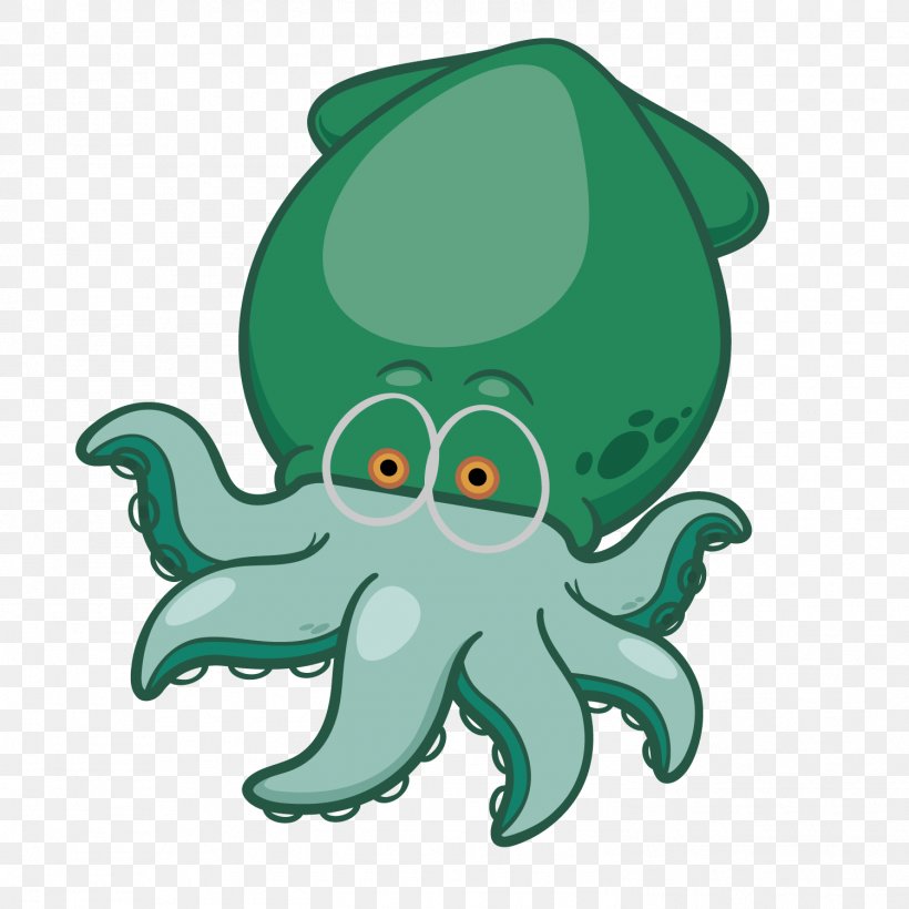 Vector Graphics Illustration Image Octopus Drawing, PNG, 1501x1501px, Octopus, Cartoon, Cephalopod, Comics, Drawing Download Free
