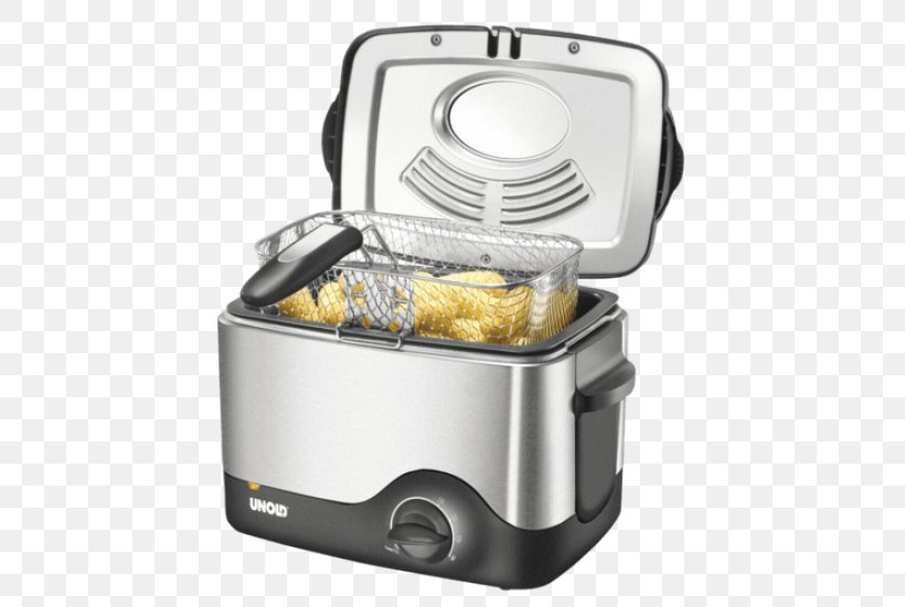 French Fries Deep Fryers Unold 58615 Compact Deep Fryer Hardware/Electronic Stainless Steel Home Appliance, PNG, 525x550px, French Fries, Contact Grill, Cookware Accessory, Cookware And Bakeware, Deep Fryers Download Free