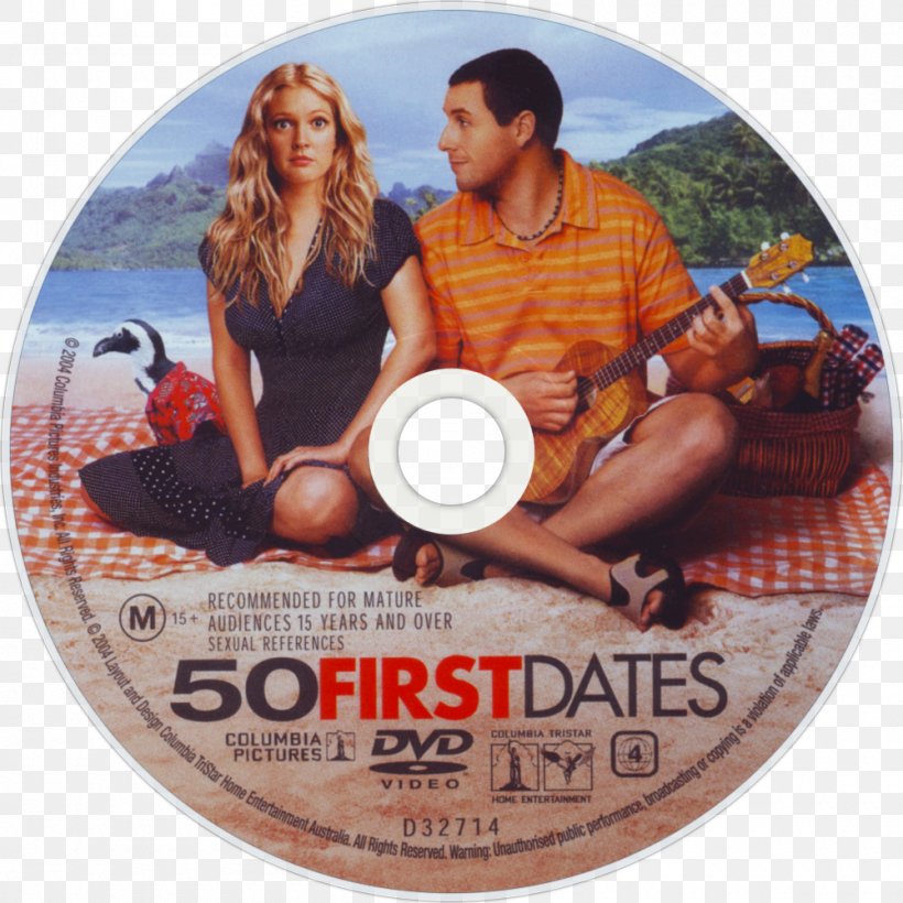 YouTube Romantic Comedy Film Forgetful Lucy, PNG, 1000x1000px, 50 First Dates, Youtube, Adam Sandler, Big Daddy, Comedy Download Free