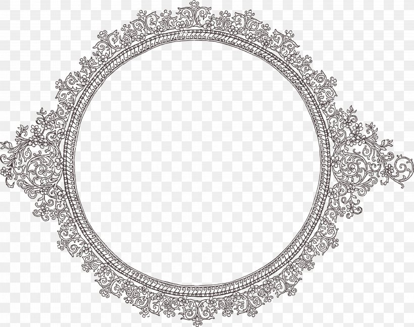 Borders And Frames Decorative Arts Picture Frames Ornament Clip Art, PNG, 4045x3200px, Borders And Frames, Art, Black And White, Body Jewelry, Calligraphy Download Free