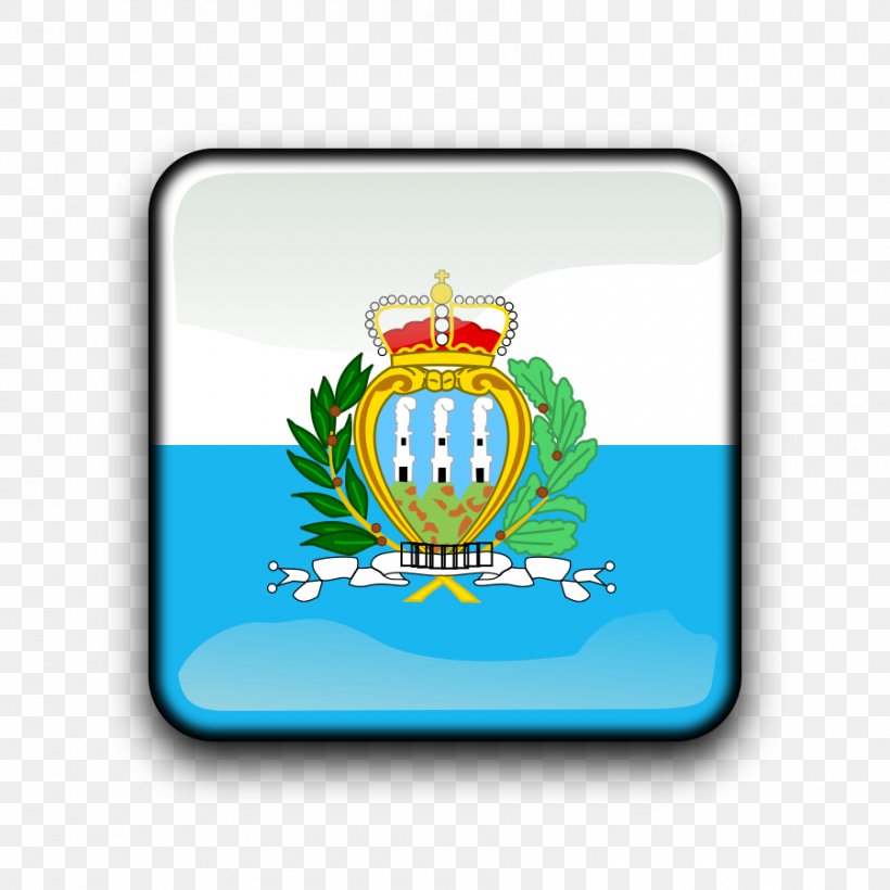 Flag Of San Marino Flag Of Slovenia, PNG, 900x900px, Flag Of San Marino, Brand, Crest, Emblem, Europe Download Free