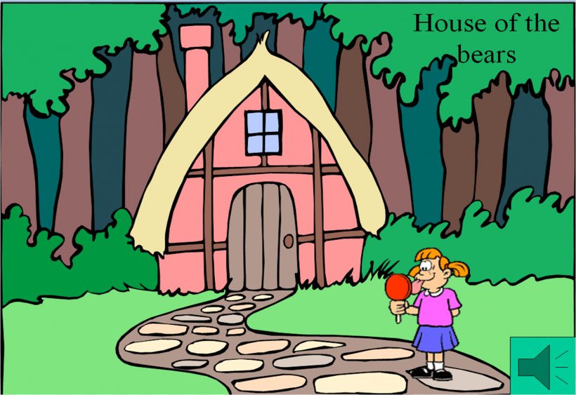 Goldilocks And The Three Bears Gingerbread House Animation Clip Art, PNG, 1573x1081px, Goldilocks And The Three Bears, Animation, Area, Art, Building Download Free