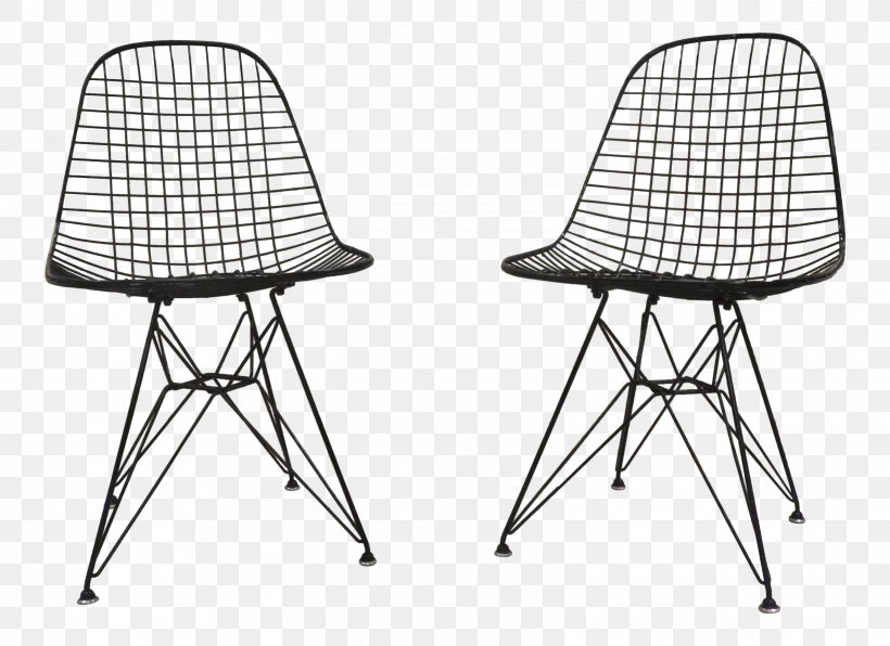 Wire Chair (DKR1) Charles And Ray Eames Design Herman Miller Eames Wire Chair, PNG, 3211x2336px, Wire Chair Dkr1, Chair, Charles And Ray Eames, Copper, Cult Furniture Download Free
